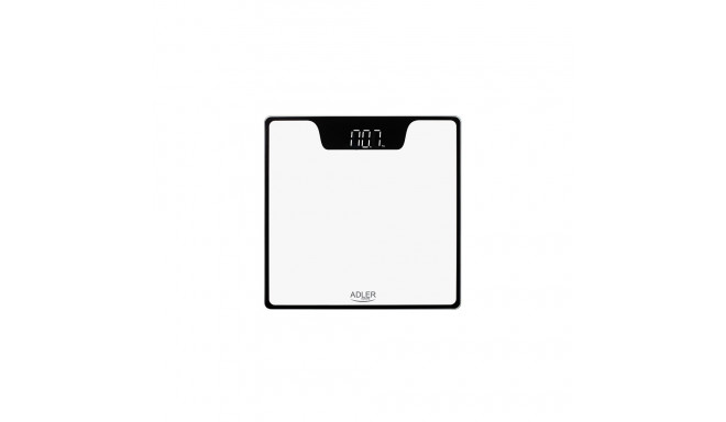 Adler | Bathroom Scale | AD 8174w | Maximum weight (capacity) 180 kg | Accuracy 100 g | White