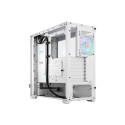 Fractal Design | Pop Air RGB | Side window | White TG Clear Tint | ATX, mATX, Mini ITX | Power suppl