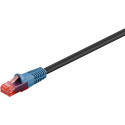 Goobay | CAT 6 Outdoor-patch cable U/UTP | 94389 | 15 m | Black | Prewired, unshielded LAN cable wit