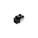 Digitus | Class E CAT 6 Keystone Jack | DN-93601 | Unshielded RJ45 to LSA | Black | Cable installati