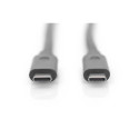 Digitus | A | AK-300139-010-S | USB-C to USB-C USB Male 3.1 Gen 2 (Type C) | USB Male 3.1 Gen 2 (Typ