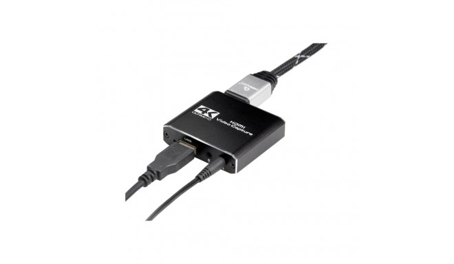 Gembird | USB HDMI haaraja, 4K, läbiv HDMI | UHG-4K2-01