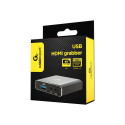 Gembird | USB HDMI grabber, 4K, pass-through HDMI | UHG-4K2-01 | Ethernet LAN (RJ-45) ports | USB 3.