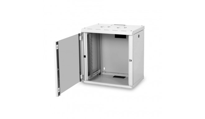 Digitus | Seinakinnitusega kapp | DN-19 12-U | Hall | IP kaitseklass: IP20; Esiuks: Klaasuks, ühepoo