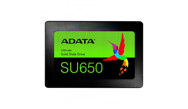ADATA | Ultimate SU650 | 512 GB | SSD form factor 2.5" | Solid-state drive interface SATA 6Gb/s | Re