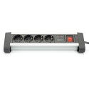 Digitus | Office Power Strip | DA-70614 | Silver/Black