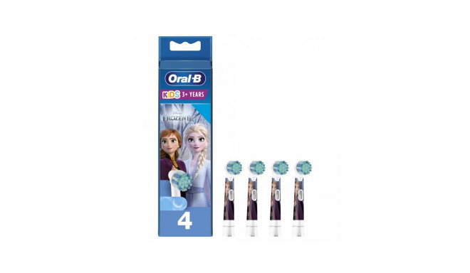 Oral-B | Toothbrush replacement | EB10 4 Frozen II | Heads | For kids | Number of brush heads includ