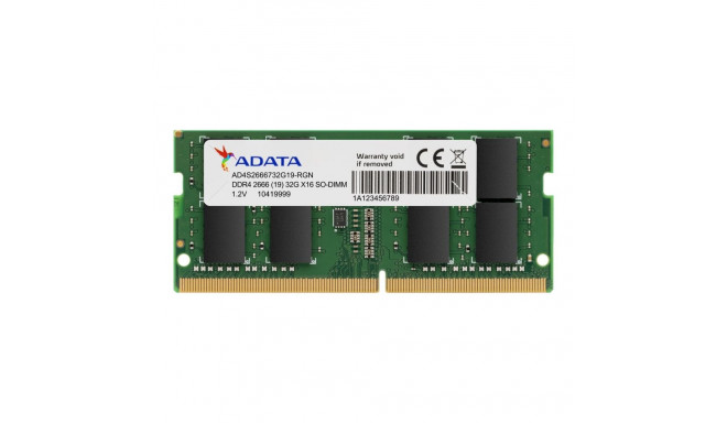 ADATA | Premier DDR4 RAM | 8 GB | SO-DIMM | 2666 MHz | Notebook | Registered No | ECC No