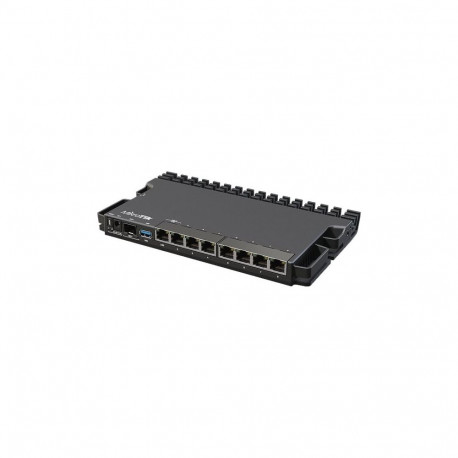 Wired Ethernet Router | RB5009UG+S+IN | No Wi-Fi | 10/100/1000 Mbit/s | Ethernet LAN (RJ-45) ports 7