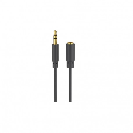 Goobay | Headphone and audio AUX extension cable; 3.5 mm; 3-pin; slim | 97122