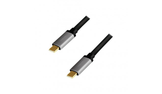 Logilink | USB 2.0 Type-C | C/M to C/M, PD3, alu | CUA0106 USB 2.0 Type-C cable | USB-C (male) | USB