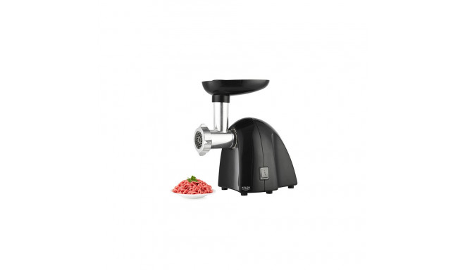 Adler | Meat mincer | AD 4811 | Black | 600 W | Number of speeds 1 | Throughput (kg/min) 1.8 | 3 rep