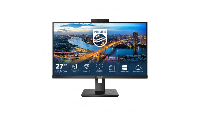 Philips | LCD Monitor with Windows Hello Webcam | 275B1H/00 | 27 " | IPS | QHD | 16:9 | 75 Hz | 4 ms