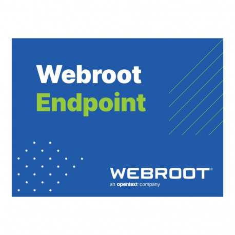 Webroot | Business Endpoint Protection with GSM Console | Antivirus Business Edition | 1 year(s) | L