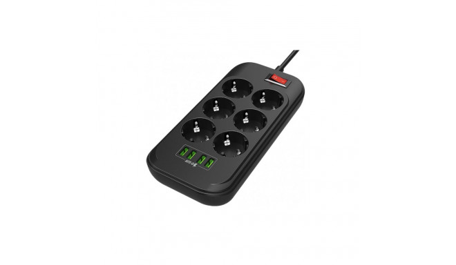 ColorWay | 10 A | Power Socket | CW-CHE64B | 17 W