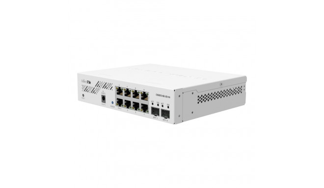 MikroTik | Pilvruuterlüliti | CSS610-8G-2S+IN | Veebihallatav | Riiulisse paigaldatav | Gigabit Ethe