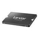 Lexar | NS100 | 512 GB | SSD form factor 2.5" | SSD interface SATA III | Read speed 550 MB/s | Write