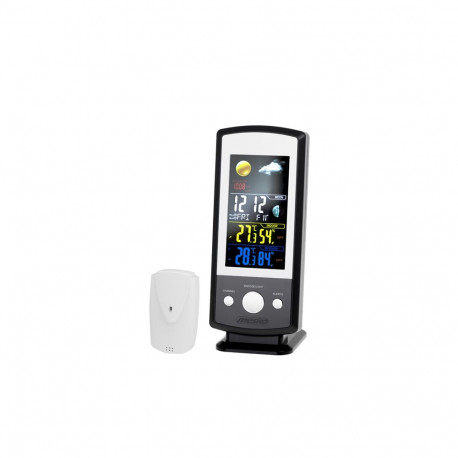 Mesko | MS 1177 | Black | Colorful Digital Display | Weather station
