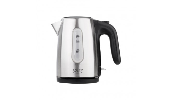 Adler | Kettle | AD 1273 | Standard | 1200 W | 1 L | Stainless steel | 360° rotational base | Stainl