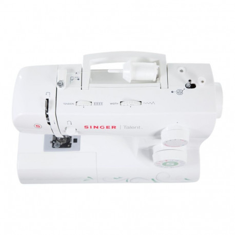 Singer Talent SMC 3321 21 õmblust 1 nööpauk valge