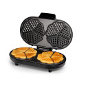 Tristar | WF-2120 | Waffle maker | 1200 W | Number of pastry 10 | Heart shaped | Black