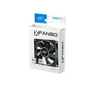 80mm case ventilation fan, 2 Pin; hydro bearing, Deepcool