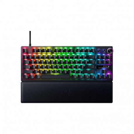 Razer Huntsman V3 Pro Tenkeyless must juhtmega US Analog Optical mänguriklaviatuur