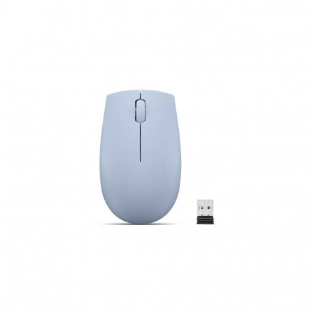 Lenovo | Compact Mouse with battery | 300 | Wireless | Frost Blue