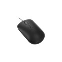 Lenovo | Compact Mouse | 400 | Wired | USB-C | Raven black