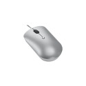Lenovo | Compact Mouse | 540 | Wired | Wired USB-C | Cloud Grey