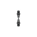 Xiaomi | Smart Band 8 Chain Strap | Fits wrists 135-200 mm | Black | Stainless steel, calfskin leath