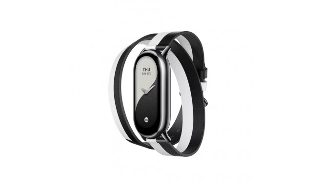 Xiaomi | Smart Band 8 Double | Black/White | PU coated leather | Total length: 140-180mm