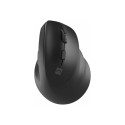 Natec | Vertical Mouse | Vertical Mouse | Crake 2 | Wireless | Bluetooth, 2.4GHz | Black