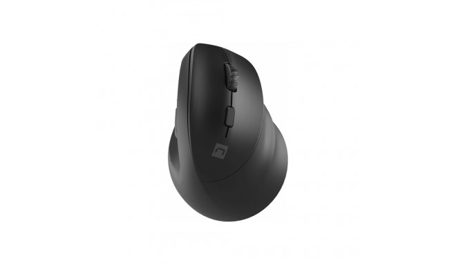 Natec | Vertikaalne Hiir | Crake 2 | Vertikaalne Hiir | Juhtmevaba | Bluetooth, 2.4GHz | Must