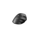 Natec | Vertical Mouse | Vertical Mouse | Crake 2 | Wireless | Bluetooth, 2.4GHz | Black