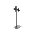 EDBAK | Flat Screen Stand for 40-75” Screen | Floor stand | STDV100 | Height adjustment, Tilt | Blac