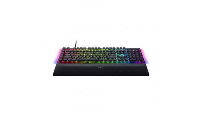 Razer | BlackWidow V4 | Mehaaniline Mänguriklaviatuur | Juhtmega | US | Must | Roheline Lüliti