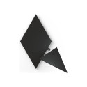 Nanoleaf Shapes Black Triangles Expansion Pack (3 panels) | Nanoleaf | Shapes Black Triangles Expans