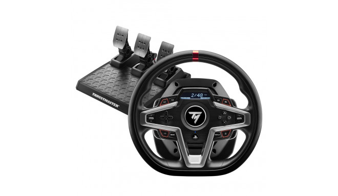 Thrustmaster | Rool | T248P | Must | Mängu võidusõidurool