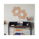 Nanoleaf | Elements Wood Look Hexagons Starter Kit (7 panels) | W | Cool White + Warm White