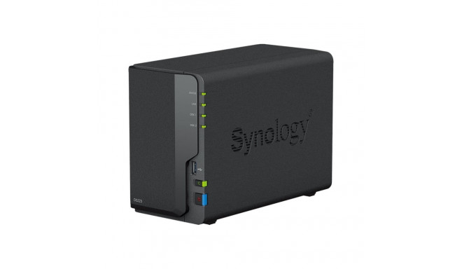 Synology | DS223 | Up to 2 HDD/SSD Hot-Swap | Realtek | RTD1619B | Processor frequency 1.7 GHz | 2 G