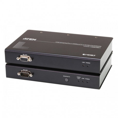 Aten CE920 USB DisplayPort HDBaseT2.0 KVM Extender, 4K@100m w/o Ethernet Port | Aten | KVM Extenders
