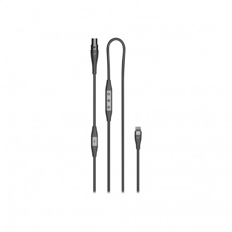 Beyerdynamic Pro X ühenduskaabel Pro X ja Pro kõrvaklappidele, Lightning, must