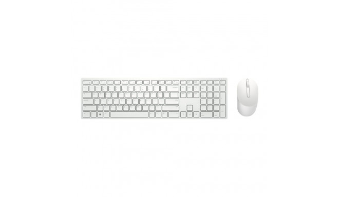 Dell juhtmevaba klaviatuuri ja hiire komplekt KM5221W Pro vene, valge