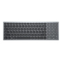 Dell | Keyboard | KB740 | Keyboard | Wireless | RU | m | Titan Gray | 2.4 GHz, Bluetooth 5.0 | 506 g