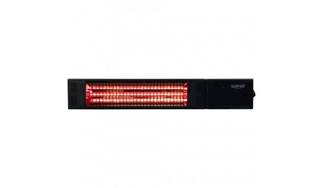 SUNRED | Heater | RDS-15W-B, Fortuna Wall | Infrared | 1500 W | Black | IP55