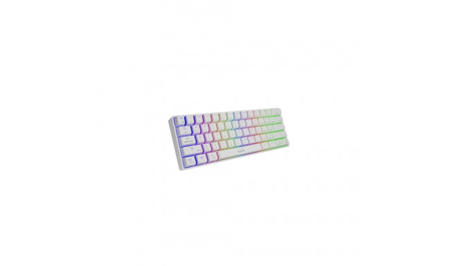 Genesis | THOR 660 RGB | White | Gaming keyboard | Wireless/Wired | RGB LED light | US | 1.5 m | Gat