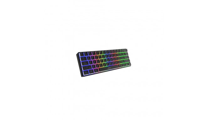 Genesis | THOR 660 RGB | Black | Gaming keyboard | Wireless/Wired | RGB LED light | US | 1.5 m | Gat