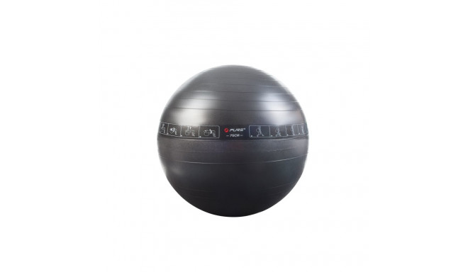 Pure2Improve | Exercise Ball | Black | 75 cm