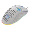 Genesis | Gaming Mouse | Wired | Krypton 555 | Optical | Gaming Mouse | USB 2.0 | White | Yes